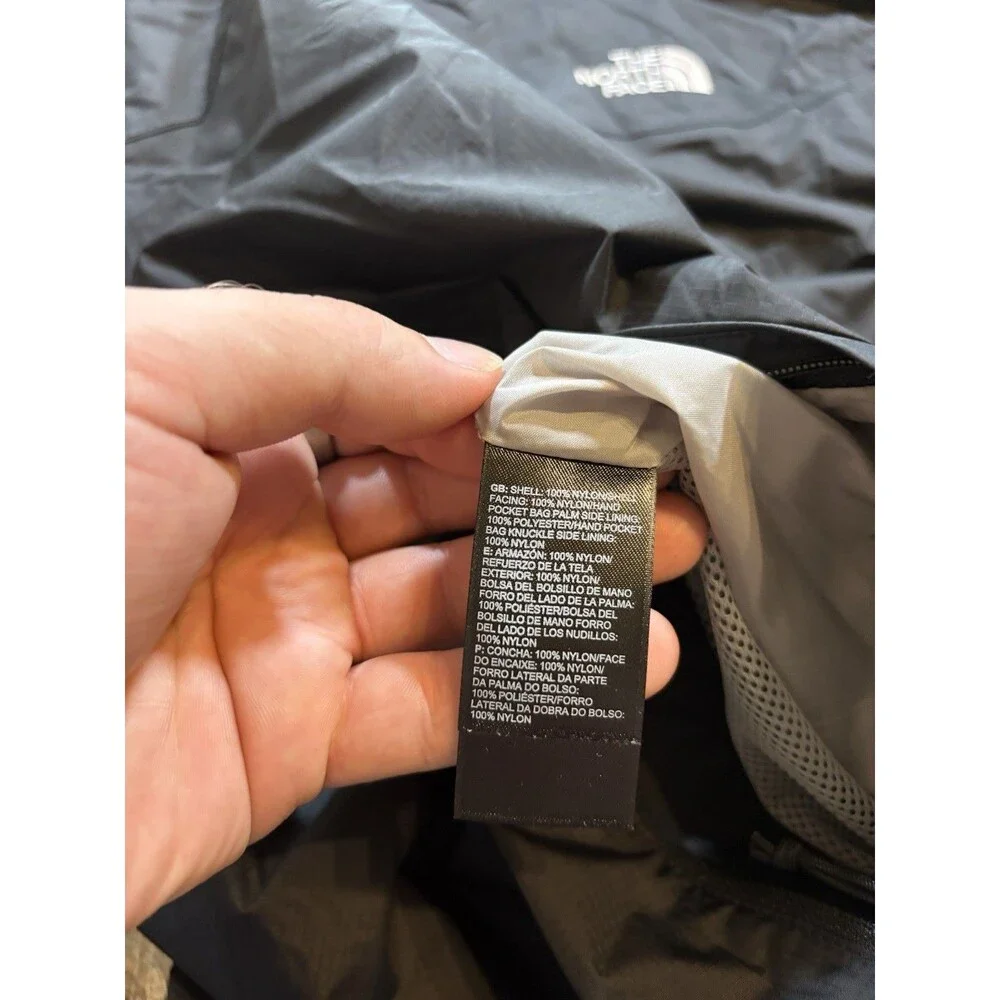 The North Face Venture 2 DryVent Waterproof Black Jacket - Men’s S - Gorpcore